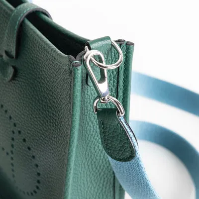 MINI EVELYNE (TPM) CLEMENCE LEATHER MALACHITE WITH PALLADIUM HARDWARE (PHW) - 5