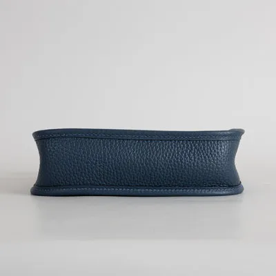 MINI EVELYNE (TPM) CLEMENCE LEATHER BLEU SAPHIRE WITH GOLD HARDWARE (GHW) - 7