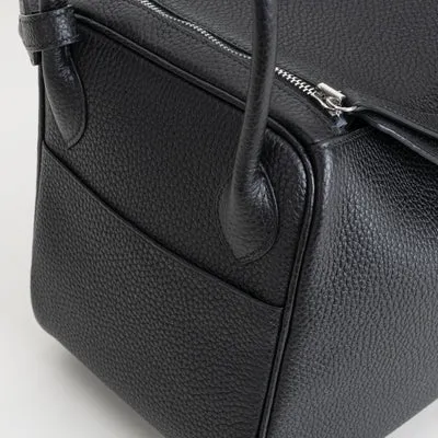 LINDY 30 CLEMENCE LEATHER NOIR (BLACK) WITH PALLADIUM HARDWARE (PHW) - 4