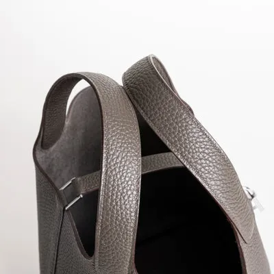 PICOTIN 18 LOCK CLEMENCE LEATHER ETAIN WITH PALLADIUM HARDWARE (PHW) - 4