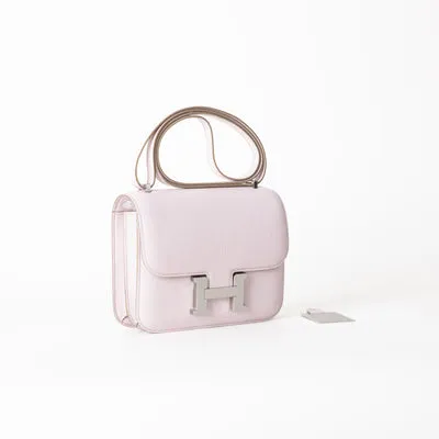 CONSTANCE 18 (MINI) CHEVRE LEATHER ROSE SAKURA WITH PALLADIUM HARDWARE (PHW) - 2