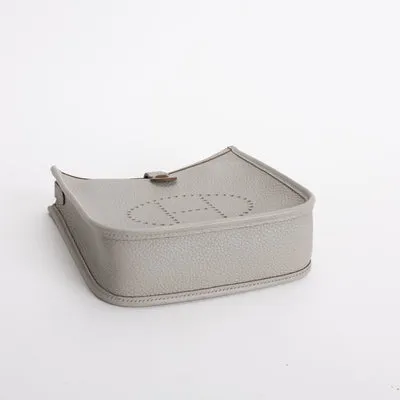 MINI EVELYNE (TPM) CLEMENCE LEATHER BETON WITH PALLADIUM HARDWARE (PHW) - 4