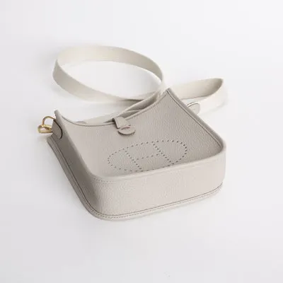 MINI EVELYNE (TPM) CLEMENCE LEATHER BETON WITH GOLD HARDWARE (GHW) - 3