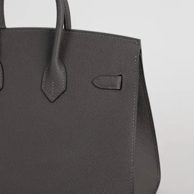 BIRKIN 25 EPSOM LEATHER (SELLIER SHAPE) ETAIN WITH GOLD HARDWARE (GHW) - 6