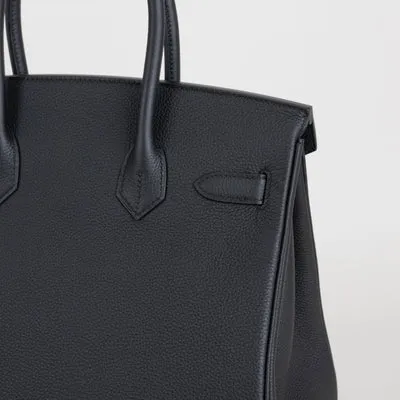 BIRKIN 30 TOGO LEATHER NOIR (BLACK) WITH GOLD HARDWARE (GHW) - 5