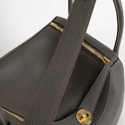 LINDY 30 CLEMENCE LEATHER ETAIN WITH GOLD HARDWARE (GHW) - 5
