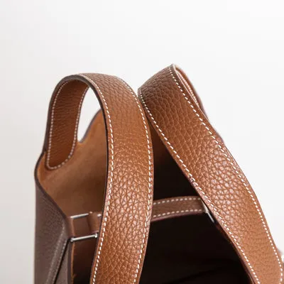 PICOTIN 18 LOCK CLEMENCE LEATHER GOLD WITH PALLADIUM HARDWARE (PHW) - 5