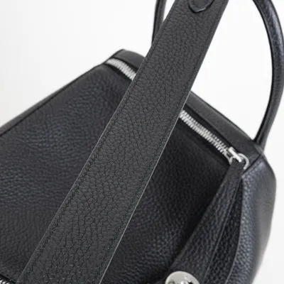 LINDY 30 CLEMENCE LEATHER NOIR (BLACK) WITH PALLADIUM HARDWARE (PHW) - 5