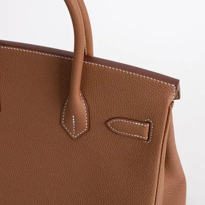 BIRKIN 30 TOGO LEATHER GOLD WITH GOLD HARDWARE (GHW) - 5
