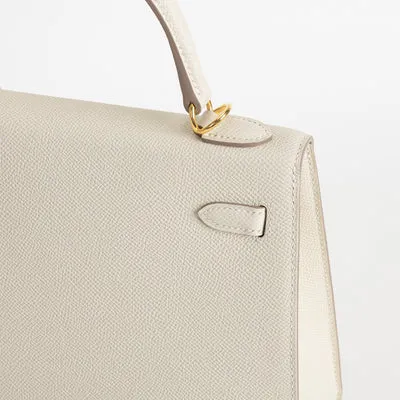 KELLY 25 EPSOM LEATHER CRAIE WITH GOLD HARDWARE (GHW) - 5