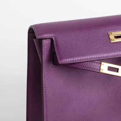 KELLY DANSE SWIFT LEATHER ANEMONE WITH GOLD HARDWARE (GHW) - 4