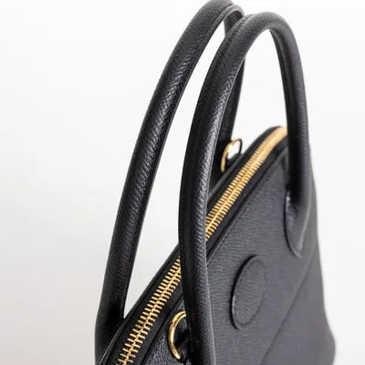 BOLIDE 27 EPSOM LEATHER NOIR (BLACK) WITH GOLD HARDWARE (GHW) - 4