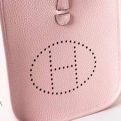 MINI EVELYNE (TPM) CLEMENCE LEATHER ROSE SAKURA WITH PALLADIUM HARDWARE (PHW) - 6