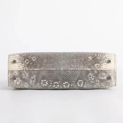 MINI KELLY II (20) OMBRE LIZARD LEATHER WITH PALLADIUM HARDWARE (PHW) - 6