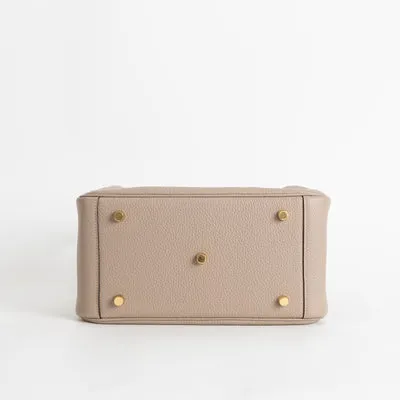 LINDY 26 CLEMENCE LEATHER TRENCH WITH GOLD HARDWARE (GHW) - 6