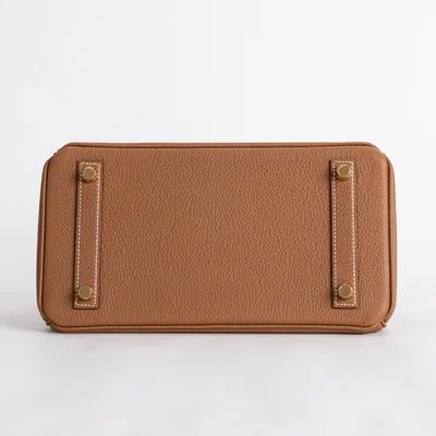 BIRKIN 25 TOGO LEATHER GOLD WITH GOLD HARDWARE (GHW) - 7