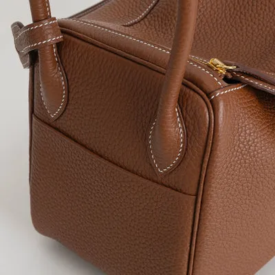 LINDY 26 CLEMENCE LEATHER GOLD WITH GOLD HARDWARE (GHW) - 5