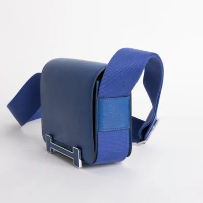 GETA CHEVRE LEATHER BLEU ELECTRIC WITH PALLADIUM HARDWARE (PHW) - 3