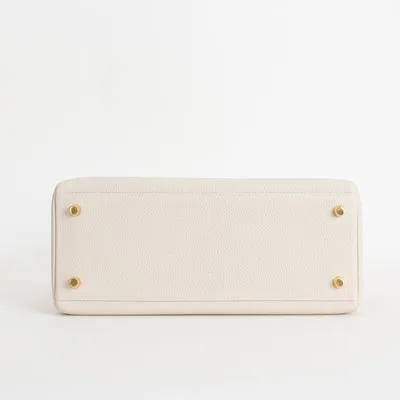 KELLY 28 TOGO LEATHER CRAIE WITH GOLD HARDWARE (GHW) - 7
