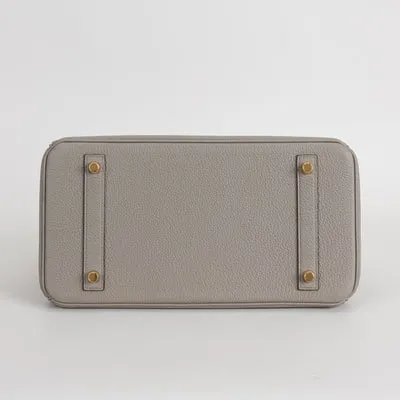 BIRKIN 30 TOGO LEATHER GRIS ASPHALTE WITH GOLD HARDWARE (GHW) - 7