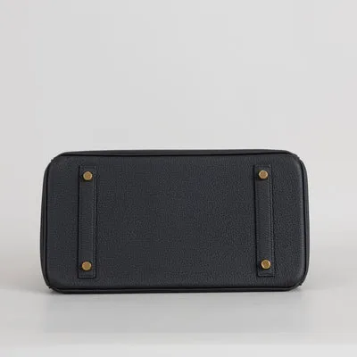 BIRKIN 30 TOGO LEATHER NOIR (BLACK) WITH GOLD HARDWARE (GHW) - 6