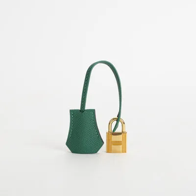 BIRKIN 25 EPSOM LEATHER (SELLIER SHAPE) VERT MOYEN WITH GOLD HARDWARE (GHW) - 7
