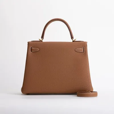 KELLY 28 TOGO LEATHER GOLD WITH GOLD HARDWARE (GHW) - 2