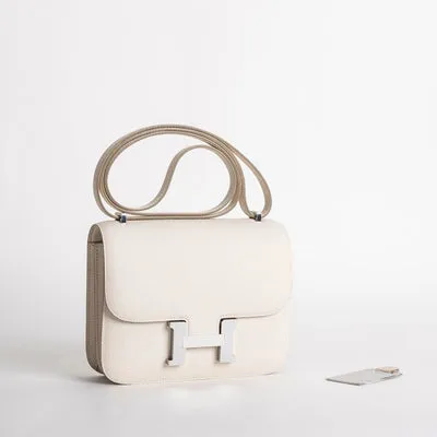 CONSTANCE 18 (MINI) EPSOM LEATHER CRAIE WITH PALLADIUM HARDWARE (PHW) - 3
