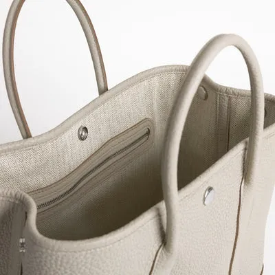 GARDEN PARTY 30 NEGONDA LEATHER BETON WITH PALLADIUM HARDWARE (PHW) - 3