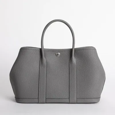GARDEN PARTY 30 NEGONDA LEATHER GRIS MEYER WITH PALLADIUM HARDWARE (PHW) - 1