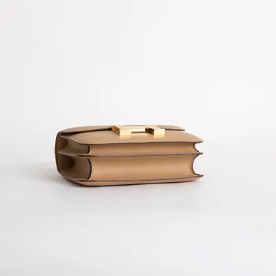 CONSTANCE 18 (MINI) EPSOM LEATHER CHAI WITH GOLD HARDWARE (GHW) - 5