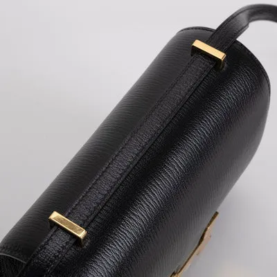 CONSTANCE 18 (MINI) CHEVRE LEATHER NOIR (BLACK) WITH GOLD HARDWARE (GHW) - 5