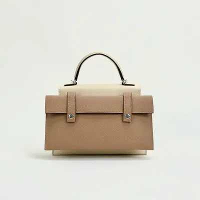 KELLY PICTO DOLL EPSOM LEATHER NATA WITH PALLADIUM HARDWARE (PHW) - 4