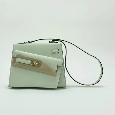 KELLY DESORDRE EPSOM LEATHER VERT FIZZ WITH GOLD HARDWARE (GHW) - 1