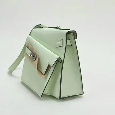 KELLY DESORDRE EPSOM LEATHER VERT FIZZ WITH PALLADIUM HARDWARE (PHW) - 2