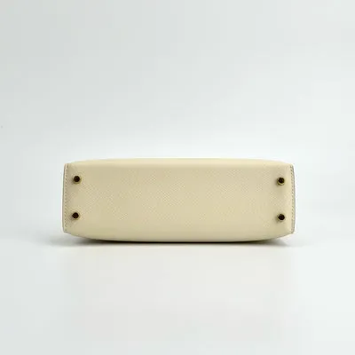MINI KELLY II (20) EPSOM LEATHER NATA WITH GOLD HARDWARE (GHW) - 6