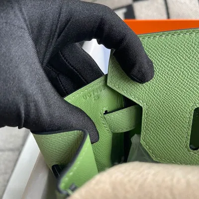 BIRKIN 30 EPSOM LEATHER VERT CRIQUET WITH GOLD HARDWARE (GHW) - 6