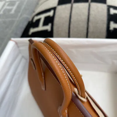 BIRKIN 25 EPSOM LEATHER GOLD WITH GOLD HARDWARE (GHW) - 6