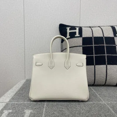 BIRKIN 25 TOGO LEATHER CRAIE WITH ROSE GOLD HARDWARE (RGHW) - 2