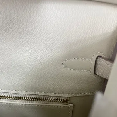 BIRKIN 25 TOGO LEATHER CRAIE WITH ROSE GOLD HARDWARE (RGHW) - 3