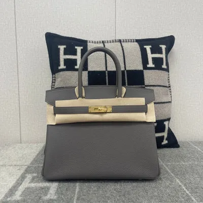 BIRKIN 30 TOGO LEATHER ETAIN WITH GOLD HARDWARE (GHW) - 1