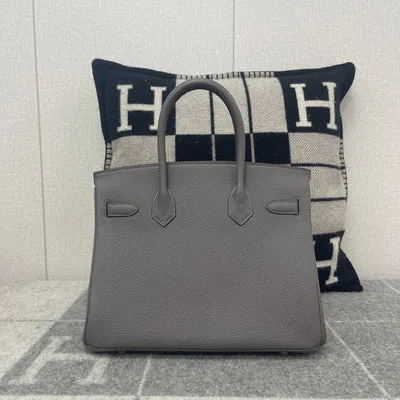BIRKIN 30 TOGO LEATHER ETAIN WITH GOLD HARDWARE (GHW) - 2