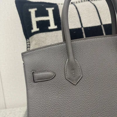 BIRKIN 30 TOGO LEATHER ETAIN WITH GOLD HARDWARE (GHW) - 6