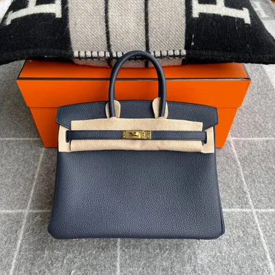 BIRKIN 25 TOGO LEATHER BLEU NUIT WITH GOLD HARDWARE (GHW)