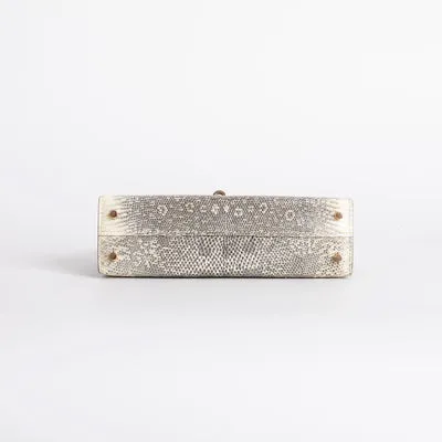 MINI KELLY II (20) OMBRE LIZARD WITH ROSE GOLD HARDWARE (RGHW) - 6