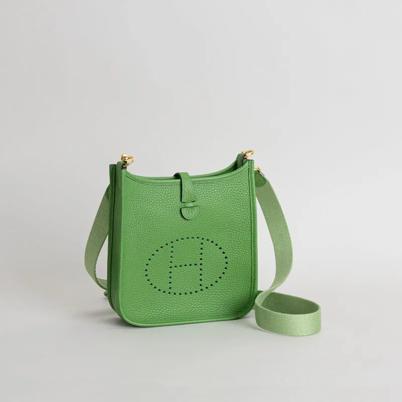 MINI EVELYNE (TPM) CLEMENCE LEATHER BAMBOO WITH GOLD HARDWARE (GHW) - 2