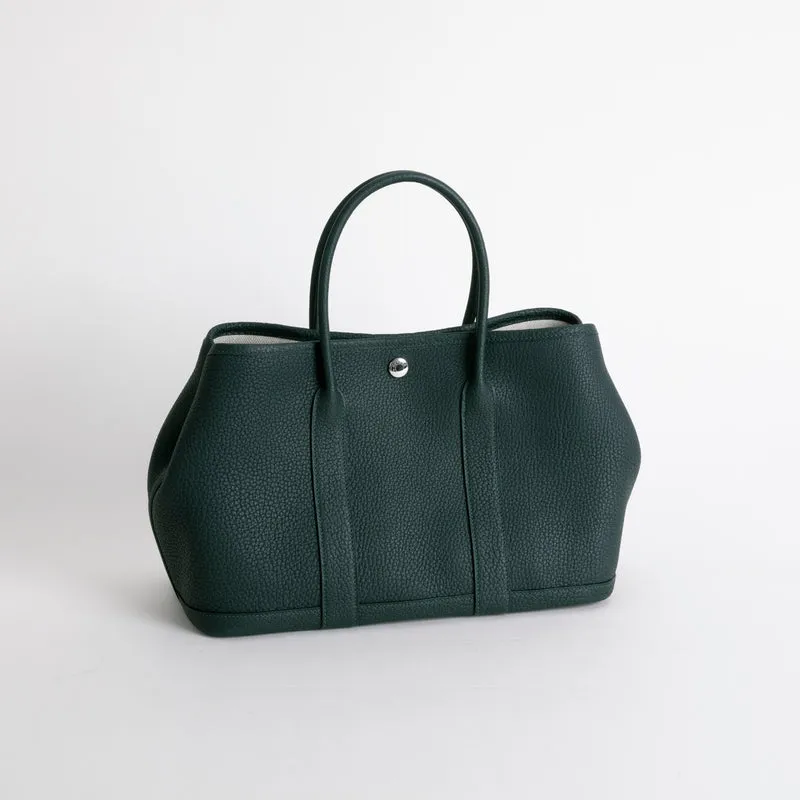 GARDEN PARTY 30 NEGONDA LEATHER VERT CYPRESS WITH PALLADIUM HARDWARE (PHW) - 2