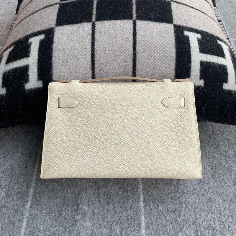 KELLY POCHETTE EPSOM LEATHER CRAIE WITH GOLD HARDWARE (GHW) - 2
