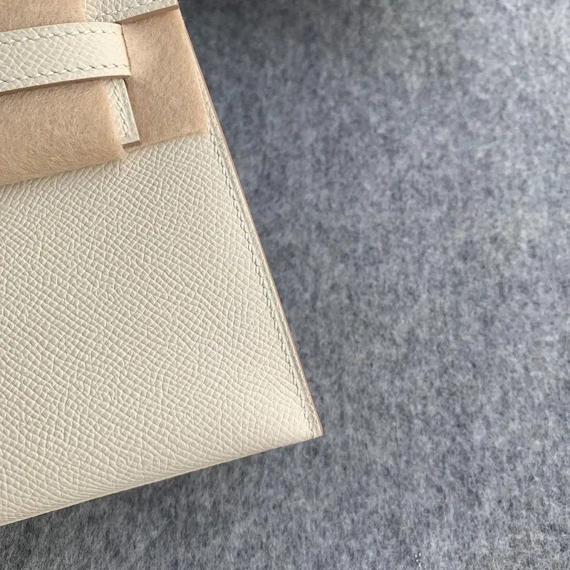 KELLY POCHETTE EPSOM LEATHER CRAIE WITH GOLD HARDWARE (GHW) - 4