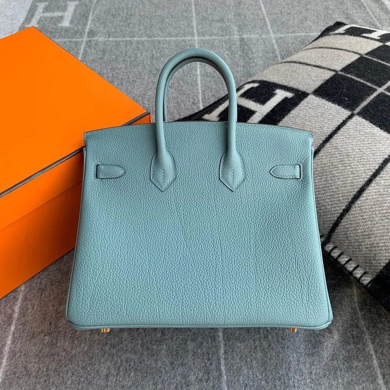 BIRKIN 25 TOGO LEATHER BLUE CIEL WITH GOLD HARDWARE (GHW) - 2